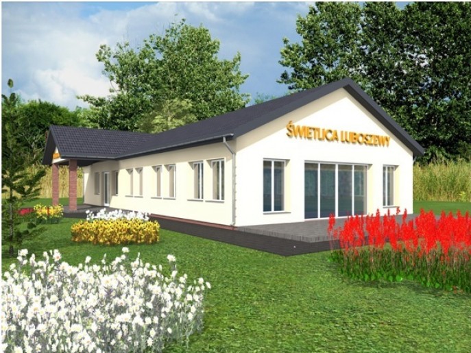 Wizualizacja Świetlicy Luboszewy Wizualizacja Świetlicy Luboszewy